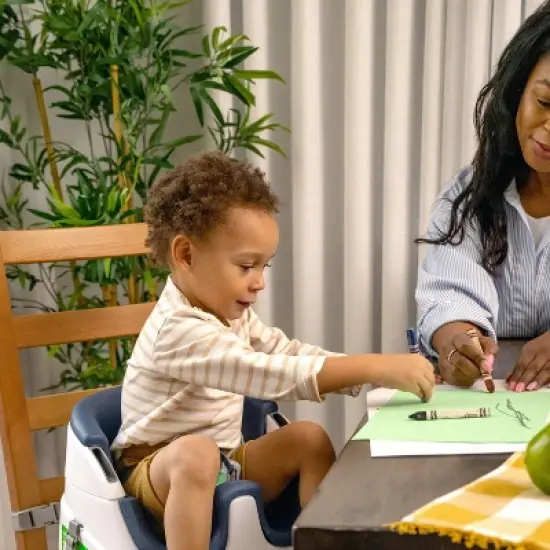 Ingenuity Baby Base 2-in-1 Booster Seat - Night Sky image {9}