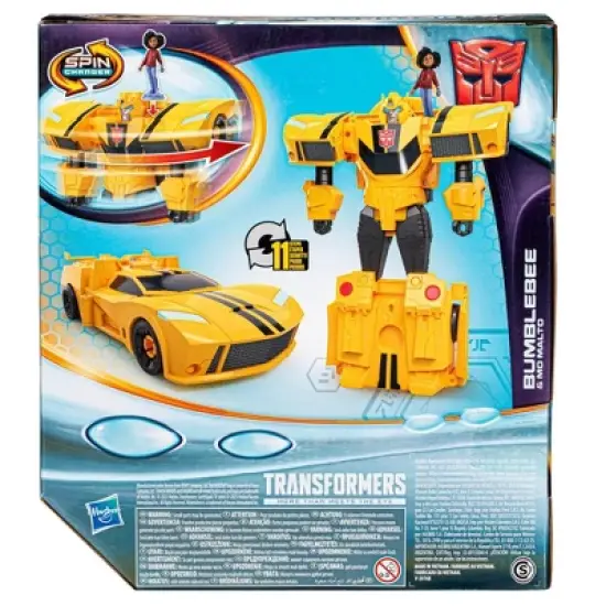Transformers EarthSpark Spin Changer Bumblebee and Mo Malto image {4}