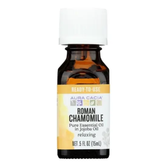 Aura Cacia - Roman Chamomile Pure Essential Oil - 0.5 fl oz image {2}