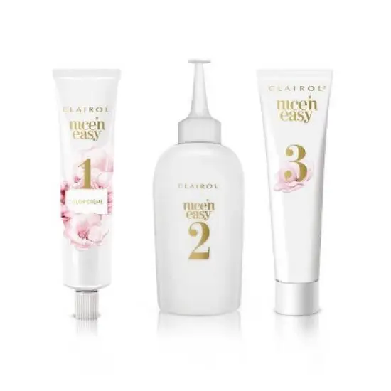 Clairol Nice'n Easy Permanent Hair Color Cream Kit - Black image {8}