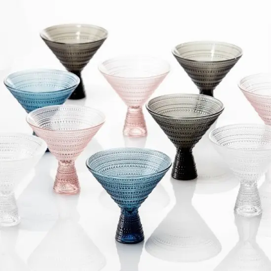 4pk 11.5oz Jupiter Cornflower Martini Glasses Blue - Fortessa Tableware Solutions image {3}