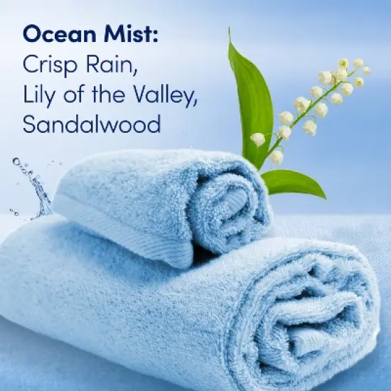 Downy Ocean Mist Liquid Fabric Softener - 56oz image {4}