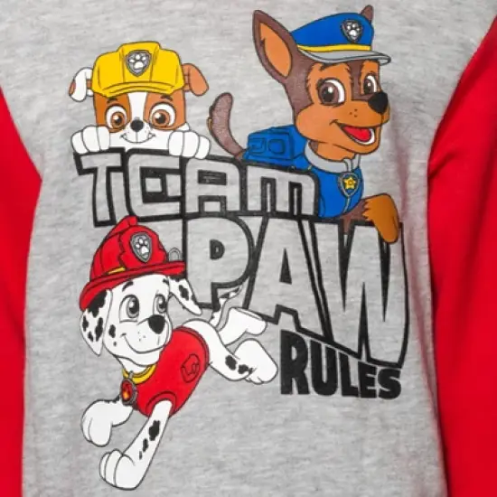 Paw Patrol Rubble Marshall Chase Fleece Pullover Hoodie and Pants Outfit Set Toddler image {2}