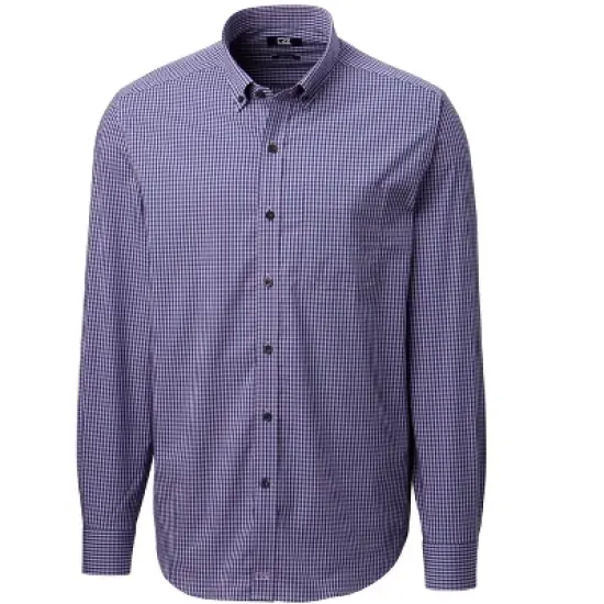 Cutter & Buck Mens Anchor Gingham Shirt image {6}