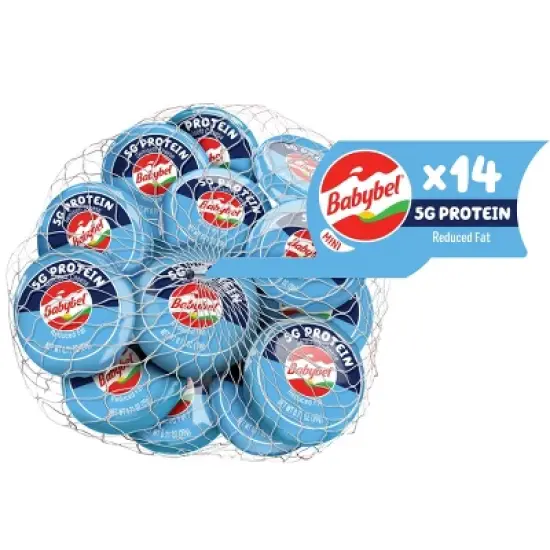 Mini Babybel Reduced Fat Snack Cheese - 9.9oz/14ct image {7}