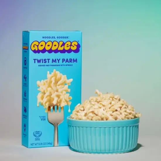 Goodles Twist My Parm Asiago and Parmesan Protein Mac & Cheese - 5.25oz image {2}