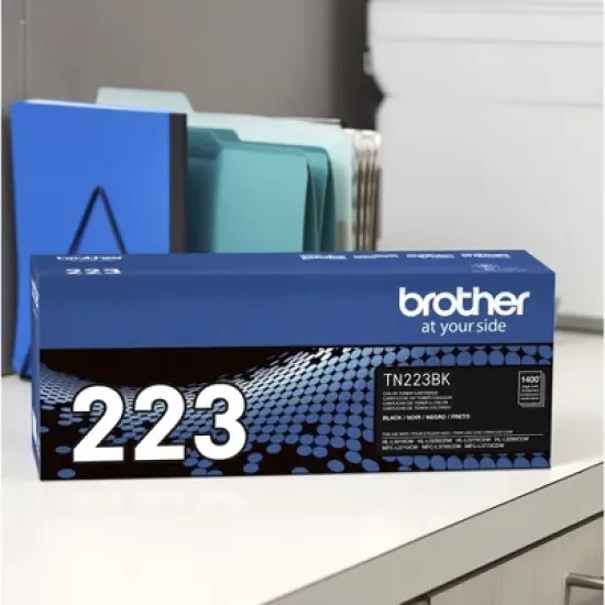 Brother TN223BK Black Toner Cartridge Standard Yield Toner image {2}