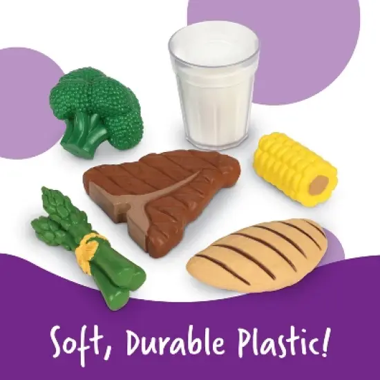 Learning Resouces New Sprouts - Play Dinner Basket, 18 Pieces, Ages 18 mos+ image {4}