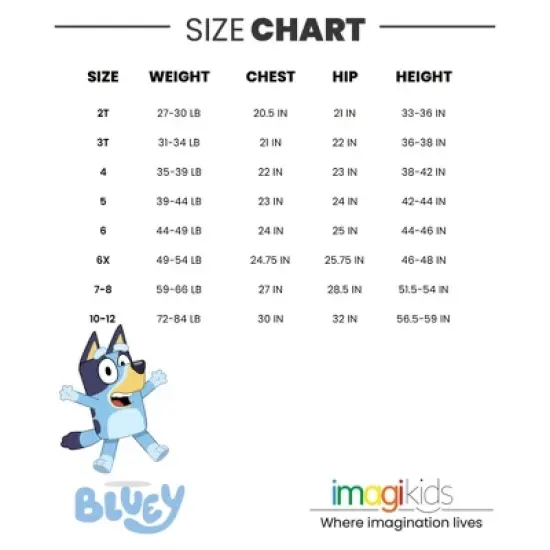 Bluey Girls T-Shirt and French Terry Shorts Outfit Set Little Kid  image {6}