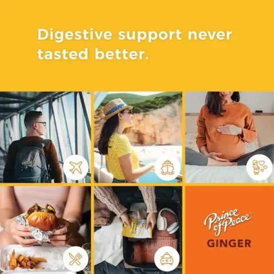 Prince of Peace Ginger Chew Plus+ Original, 3 oz. image {6}