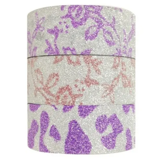 Wrapables Savanna Garden Japanese Washi Masking Tape (Set of 3) image {1}