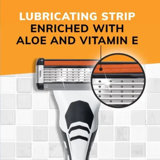 BiC Flex5 Refillable Men's 5 Blade Refill Cartridges - 8ct image {6}