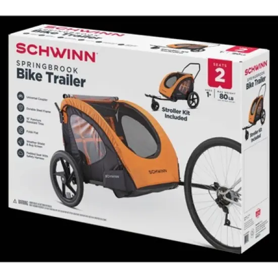 Schwinn Springbrook Trailer Bike Accessory Mount - Orange image {8}