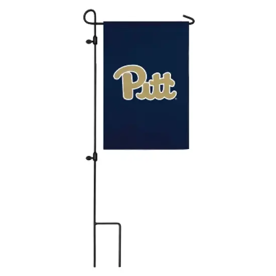 Evergreen Double Sided Gar Flag, University of Pittsburgh image {1}