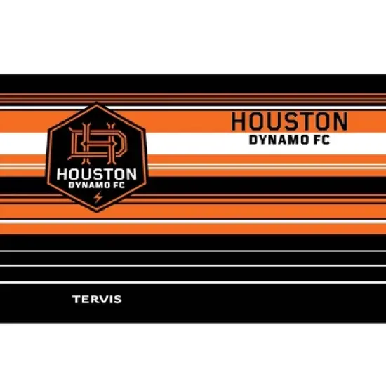 MLS Houston Dynamo 30oz Hype Stripe Stainless Steel Tumbler image {1}