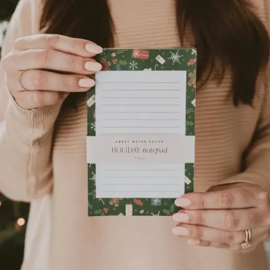 Sweet Water Decor Gingerbread Tear Off Notepad image {1}