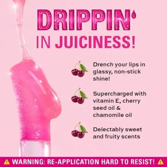 Makeup Revolution Pout Lip Oil - 0.1oz image {4}