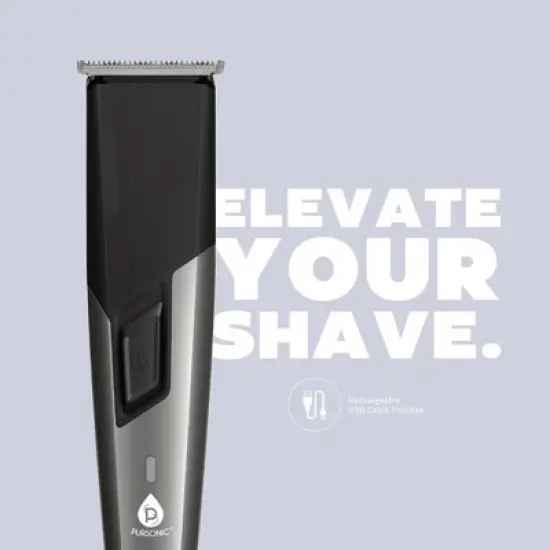 Mario Lopez Rechargeable Men's Grooming Set - Complete Hair, Beard, Nose, and Ear Grooming Kit image {3}