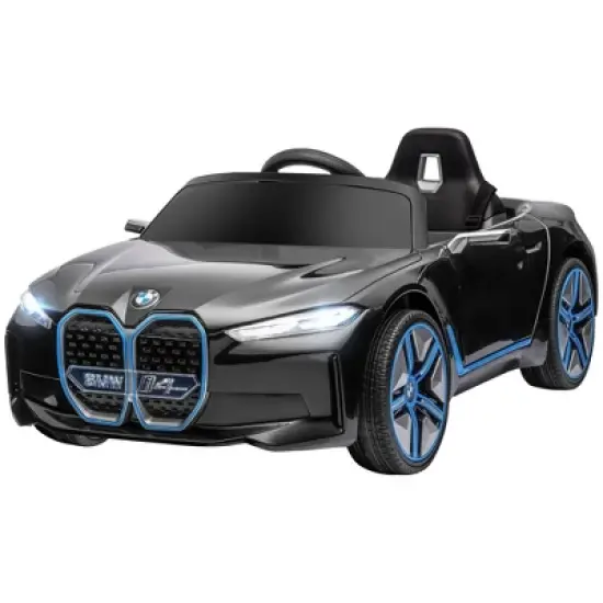 Aosom Electric Car for Kids, 12V Licensed BMW Ride-on Car with 2.4G Remote Control, Suspension System, Horn Honking, Music, Lights image {3}