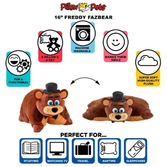 Freddy Fazbear Large Pillow Pets image {2}