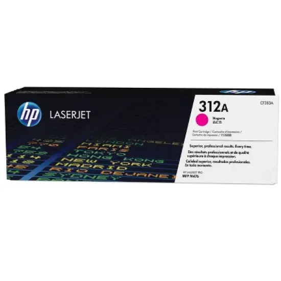 HP 312A Magenta LaserJet Toner Cartridge, ~2,700 pages, CF383A image {7}