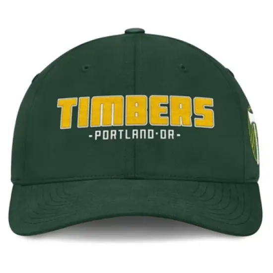 MLS Portland Timbers Structured Hat: Cotton Baseball Cap with Easy-Close Fastener image {1}