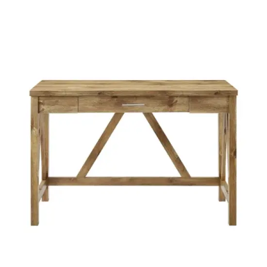 Taylen A Frame Transitional 1 Drawer Writing Desk - Saracina Home image {2}