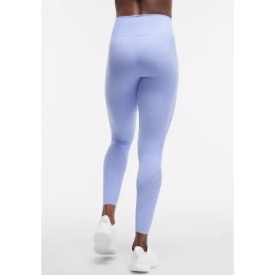 Peloton Women's Cadent Laser Perforated Legging, Ice Blue image {2}