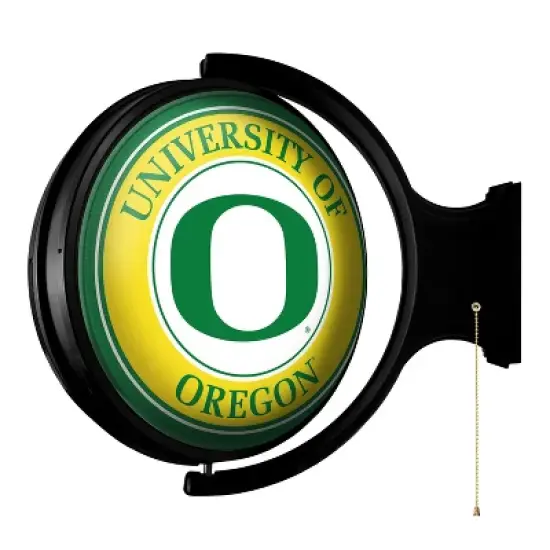 University Original Round Rotating Lighted Wall Sign image {66}