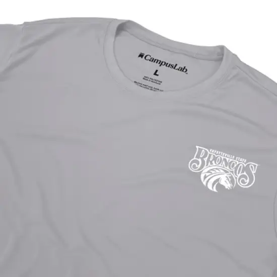 Men's Fayetteville State University Men's Sport Active T-Shirt Left Chest Logo image {3}