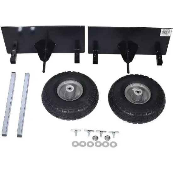 Acekool Adjustable Door Dolly, 600lbs Capacity Panel Cart with 2 Pneumatic Wheels, Clamp Grip for Drywall, Doors, Heavy Appliances image {2}