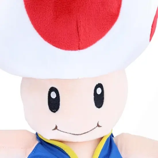 Johnny's Toys Nintendo Super Mario 16 Inch Character Plush | Toad image {2}