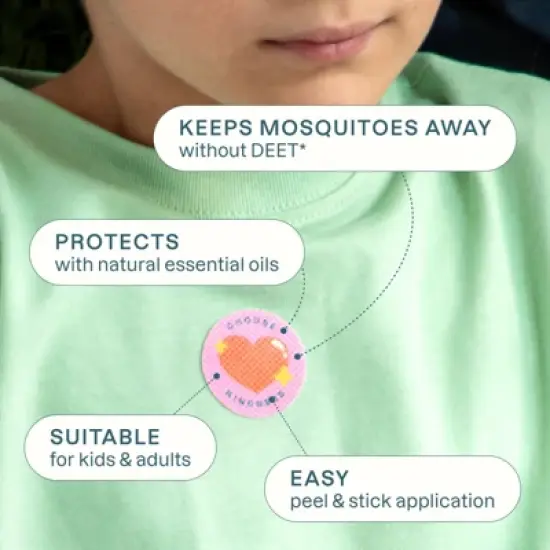 Mosquito Repellent Patches - Positive Vibes image {2}