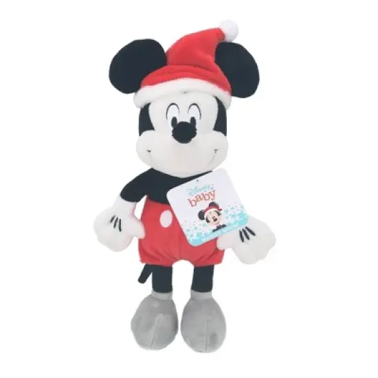 Lambs & Ivy Disney Baby Mickey Mouse Holiday/Christmas Plush Stuffed Animal Toy image {4}