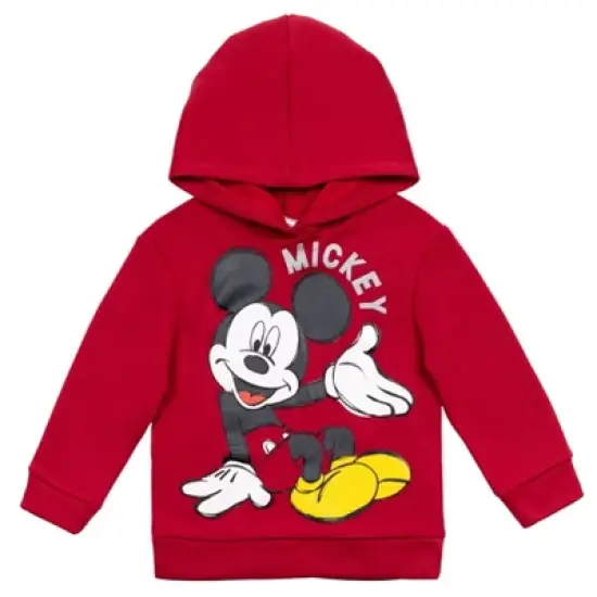 Disney Mickey Mouse Goofy Donald Duck Fleece Pullover Hoodie Infant to Big Kid image {11}