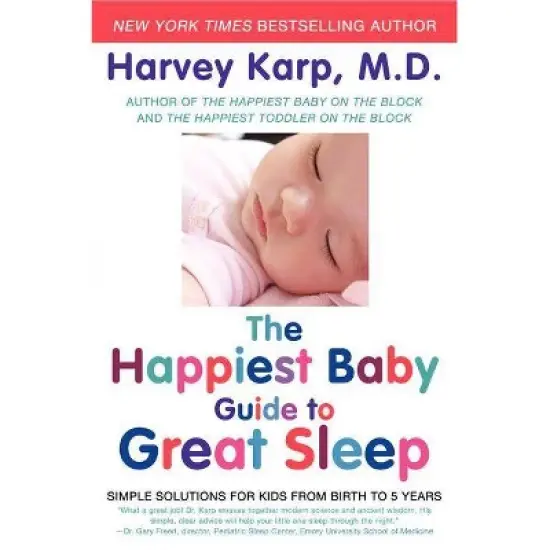 The Happiest Baby Guide to Great Sleep - by  Harvey Karp (Paperback) image {1}