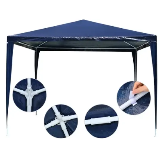 Yescom 10'x10' Party Wedding Tent Canopy Blue image {8}