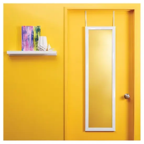 14.81" x 50.75" Over the Door Mirror - Room Essentials&trade; image {4}