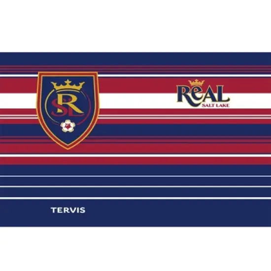 MLS Real Salt Lake 30oz Hype Stripe Stainless Steel Tumbler image {1}