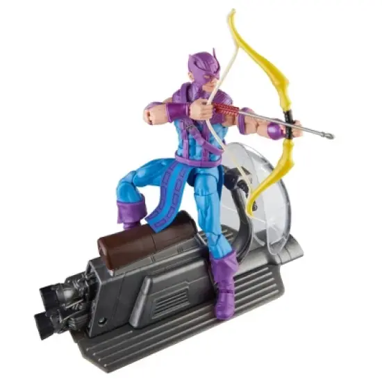 Marvel Avengers Legends Hawkeye Action Figure with Sky-Cycle Vehicle image {2}