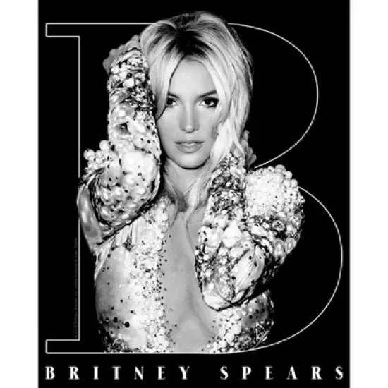 Junior's Britney Spears Pop Star Frame T-Shirt image {1}