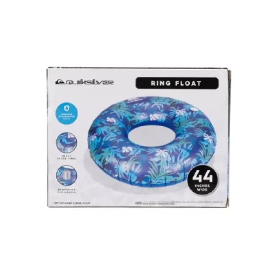 Quiksilver Floral Ring Float - Blue image {4}
