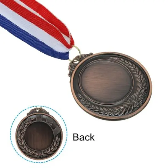 Unique Bargains Corrosion-Resistant DIY Sports Award Medals 10 Pcs image {3}