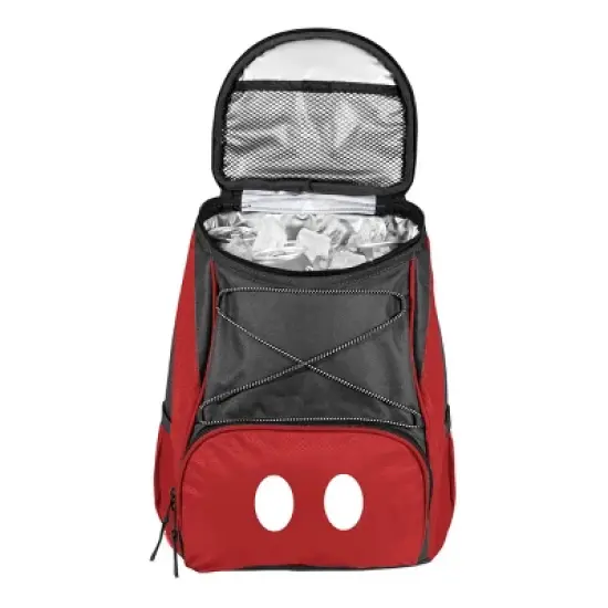 Picnic Time Disney Mickey Mouse PTX 13.8qt Backpack Cooler - Red image {2}