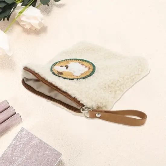 Unique Bargains Little Sheep Makeup Bag 1 Pc image {2}