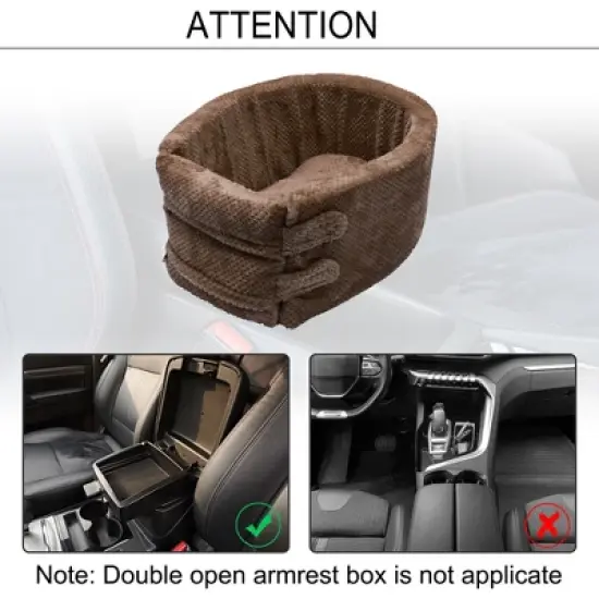 Unique Bargains Soft Non-Slip Bottom Dog Car Seat image {4}