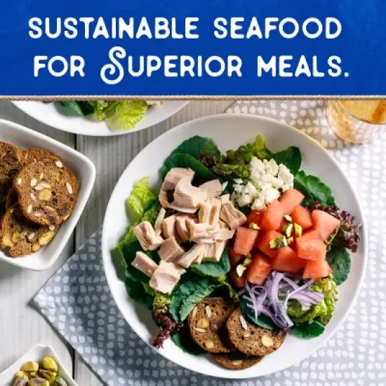 Blue Harbor Solid Albacore Tuna in Water No Salt Added - 4oz image {6}