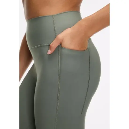 Peloton Women's Cadent High Rise Pocket Legging 25", Castor Gray image {3}