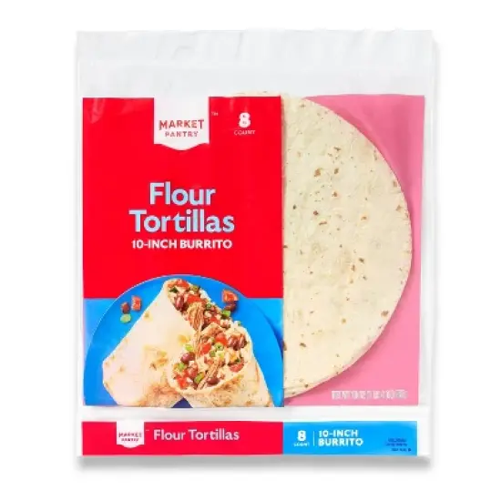 10" Flour Tortillas - 8ct - Market Pantry&trade; image {3}