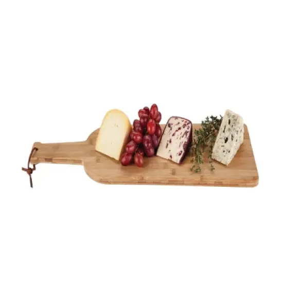 True Late Harvest Cheese Board, Bamboo Wood, 22" by 6.75", Cheese Service, Entertaining Gift Set image {3}